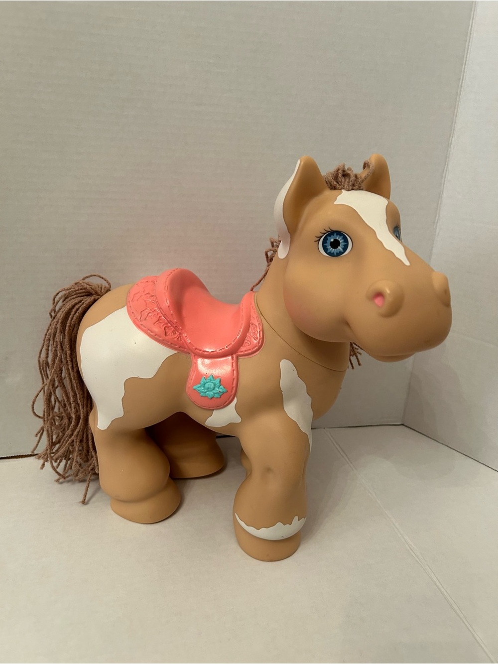 Cabbage Patch Kids-Crimp & Curl Pony-Pink Saddle vintage
